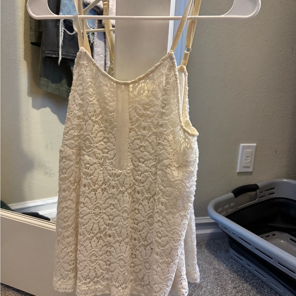 Jen's Pirate Booty Cream Lace Camisole - Picture 1 of 4